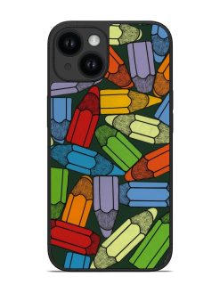 Colorful Pencils Seamless Glossy Soft Edge Case