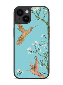 Bird On Branch Glossy Soft Edge Case