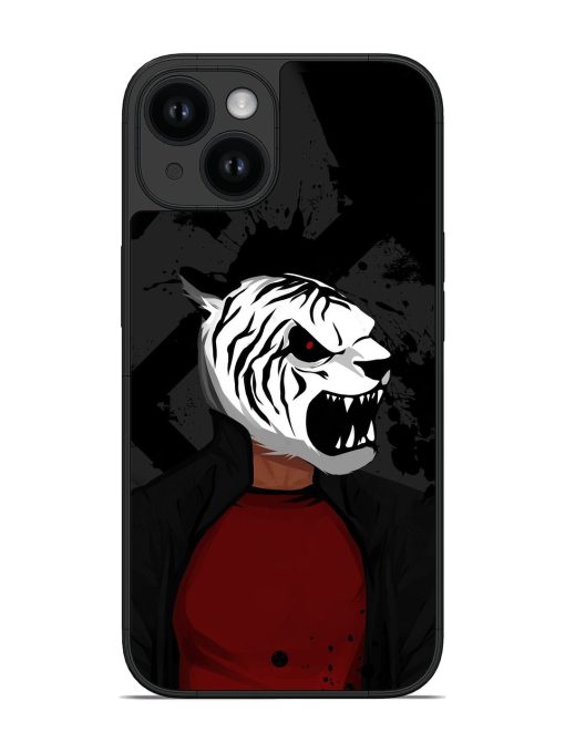 Anger Tiger Art Glossy Soft Edge Case