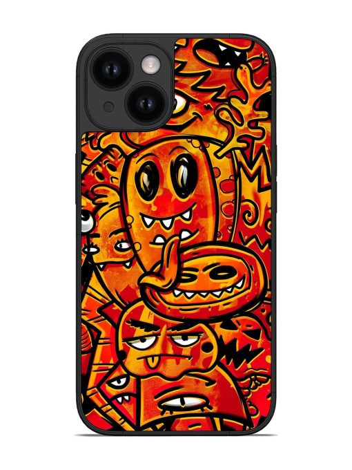 Doodle Party Vector Glossy Soft Edge Case