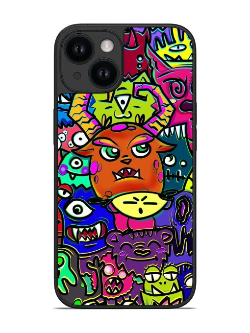 Hippie Psychedelic Art Seamless Pattern Glossy Soft Edge Case