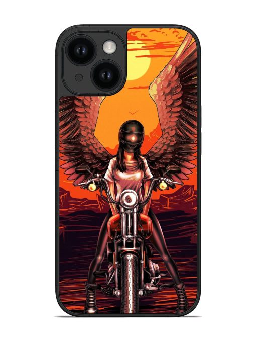 Angel Biker Glossy Soft Edge Case