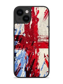 British Union Jack Flag Glossy Soft Edge Case