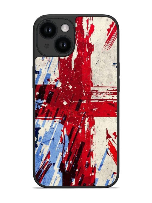 British Union Jack Flag Glossy Soft Edge Case