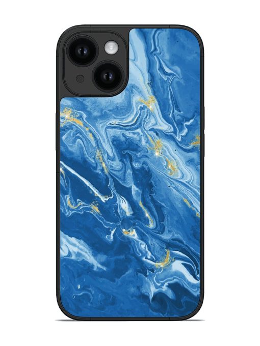 Colorful Marble Effect Glossy Soft Edge Case