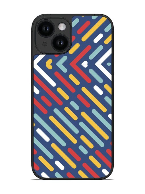 Colored Lines Glossy Soft Edge Case