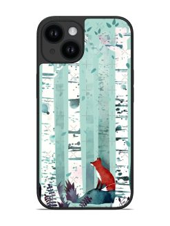 Fox Art Glossy Soft Edge Case