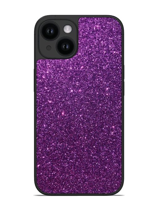 Violet Glitter Wallpaper Glossy Soft Edge Case