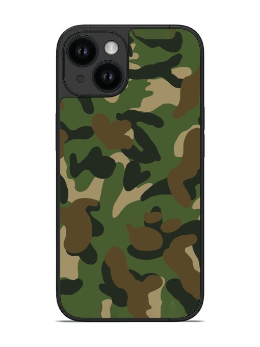 Texture Military Camouflage Glossy Soft Edge Case