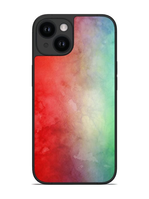 Red Green Gradient Glossy Soft Edge Case