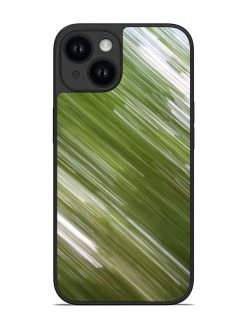 Green Texture Design Glossy Soft Edge Case