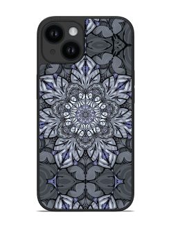 Dark Mandala Design Glossy Soft Edge Case