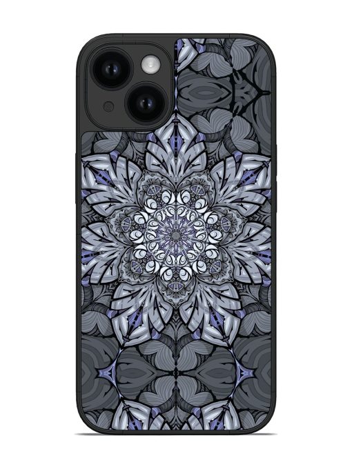 Dark Mandala Design Glossy Soft Edge Case