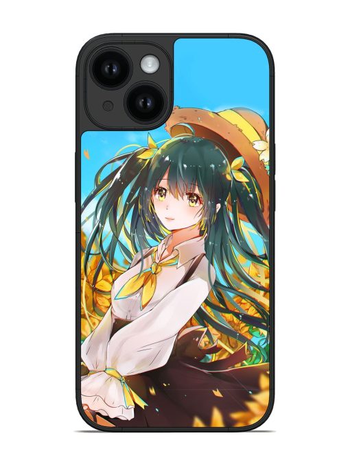 Beautiful Animated Girl Glossy Soft Edge Case