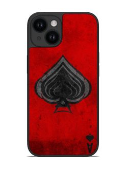 Black Card King Glossy Soft Edge Case