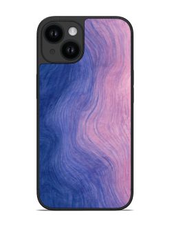 Abstract Paint Purple Glossy Soft Edge Case