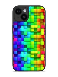 Abstract Background Colored Glossy Soft Edge Case