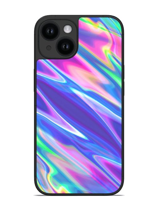 Colorful Wave Technology Glossy Soft Edge Case