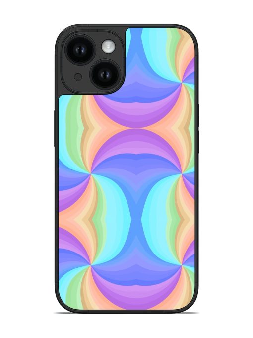 Rainbow Swirl Background Glossy Soft Edge Case