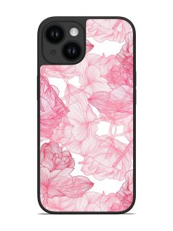 Elegant Seamless Pattern Glossy Soft Edge Case