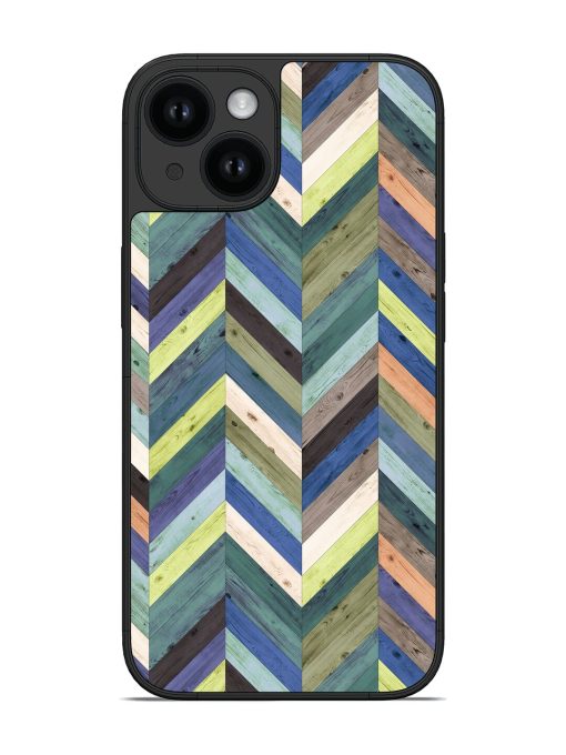 Chevron Random Color Glossy Soft Edge Case