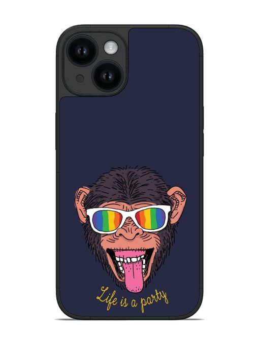 Cool Monkey Wearing Glossy Soft Edge Case