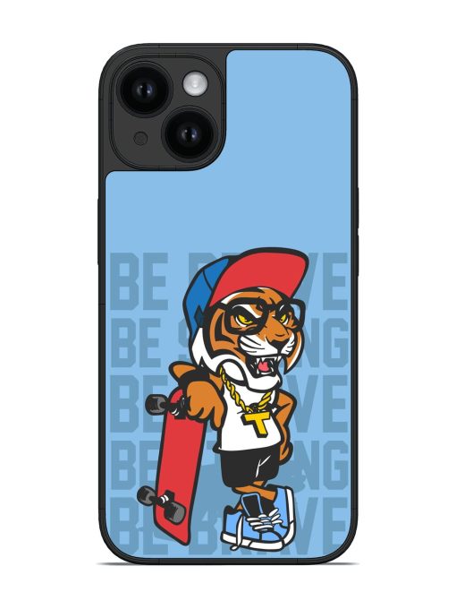 Cool Tiger Vector Glossy Soft Edge Case