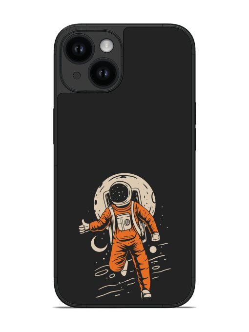 Astronaut On Space Glossy Soft Edge Case