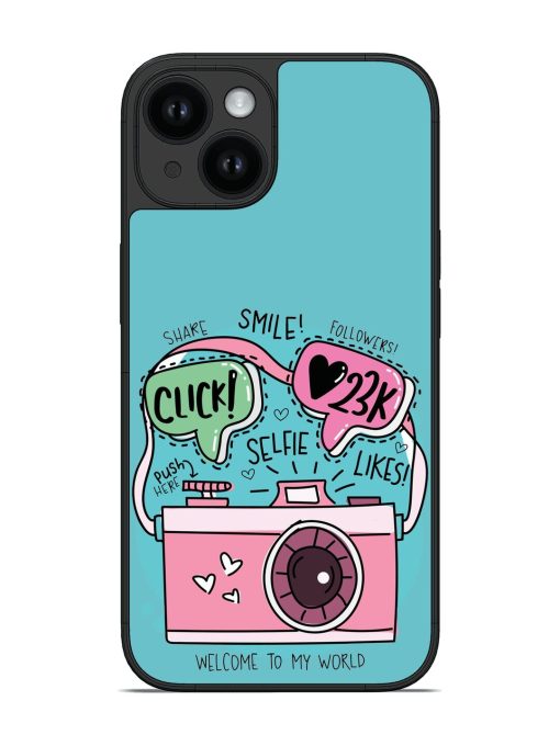 Cute Pink Camera Glossy Soft Edge Case