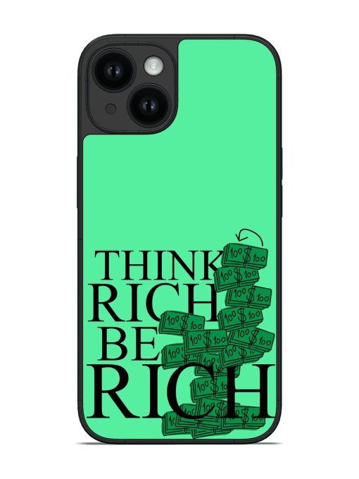 Think Rich Be Glossy Soft Edge Case