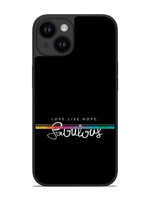 Fashion Illustration Design Glossy Soft Edge Case