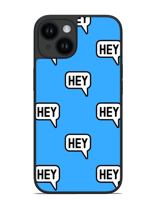 Hey Text Message Glossy Soft Edge Case