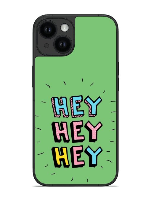 Hey Vector Cartoon Glossy Soft Edge Case