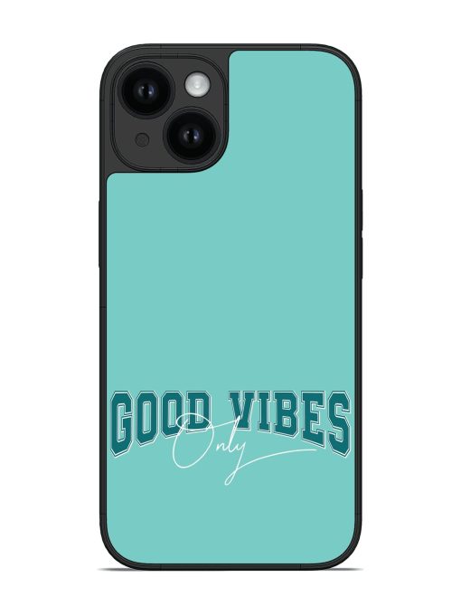 Varsity Slogan Print Glossy Soft Edge Case