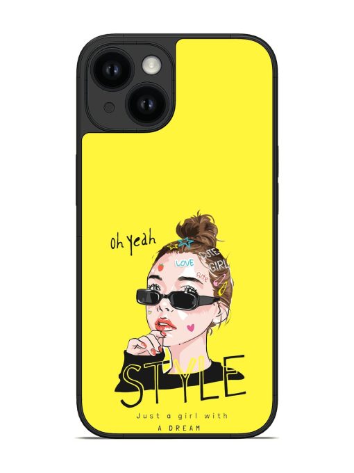 Style Slogan Cartoon Glossy Soft Edge Case