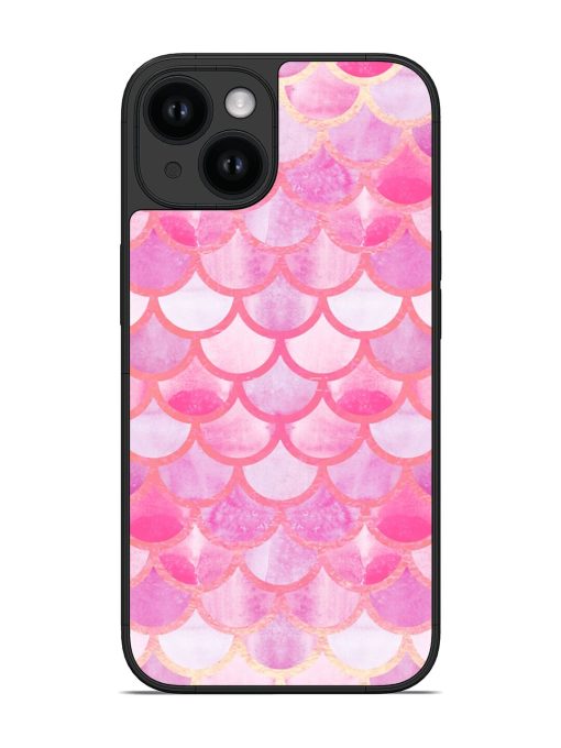 Mermaid Scales Watercolor Glossy Soft Edge Case