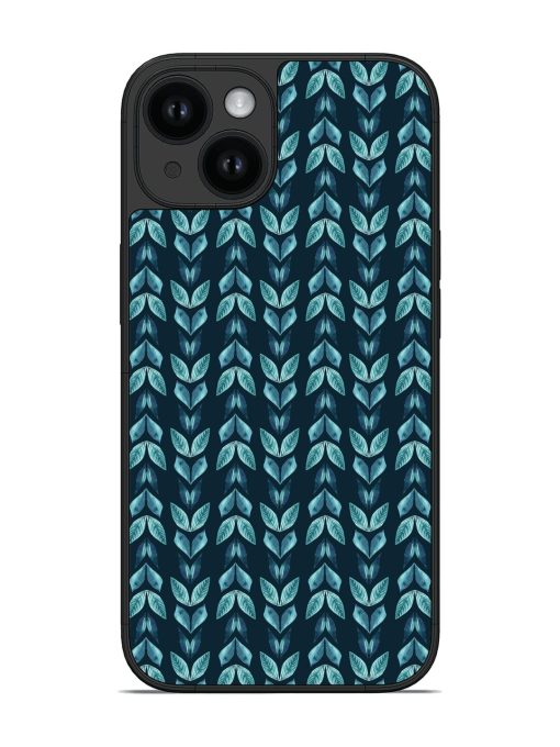 Spring Teal Foliage Glossy Soft Edge Case