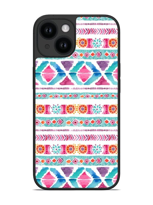 Watercolor Ethnic Card Glossy Soft Edge Case