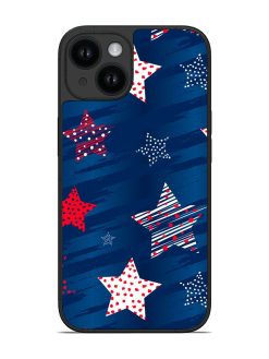 Abstract Seamless Stars Glossy Soft Edge Case