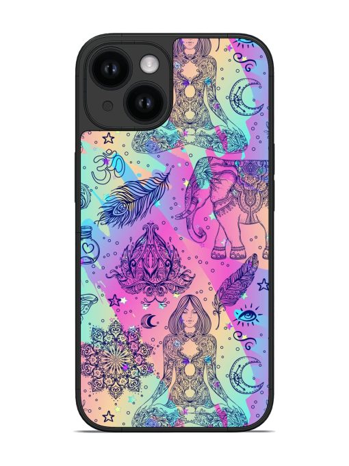 Colorful Rainbow Seamless Glossy Soft Edge Case