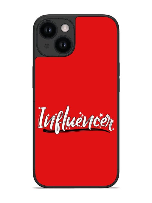 Influencer Lettering Trendy Glossy Soft Edge Case