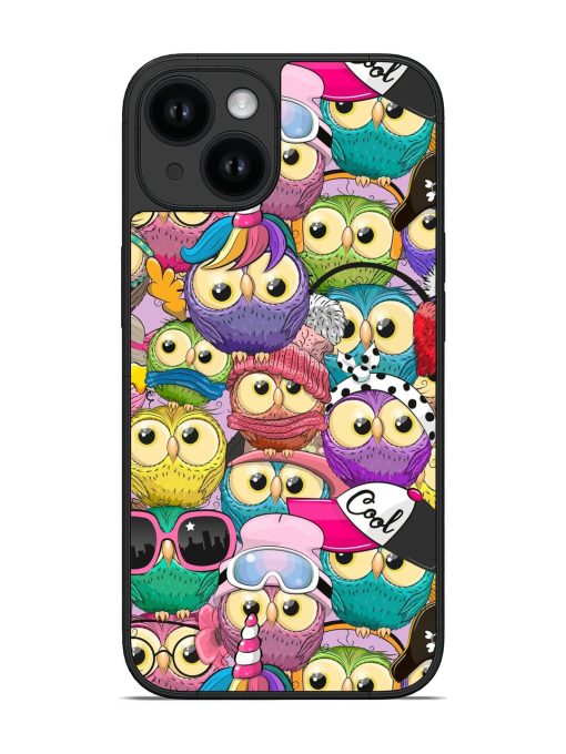 Colorful Seamless Pattern Glossy Soft Edge Case