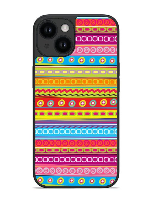 Colorful Strip Abstract Glossy Soft Edge Case