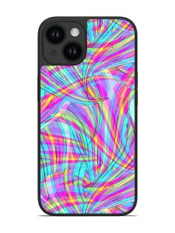 Bright Digital Psychedelic Glossy Soft Edge Case