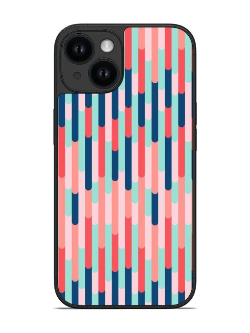 Colorful Vertical Stripes Glossy Soft Edge Case