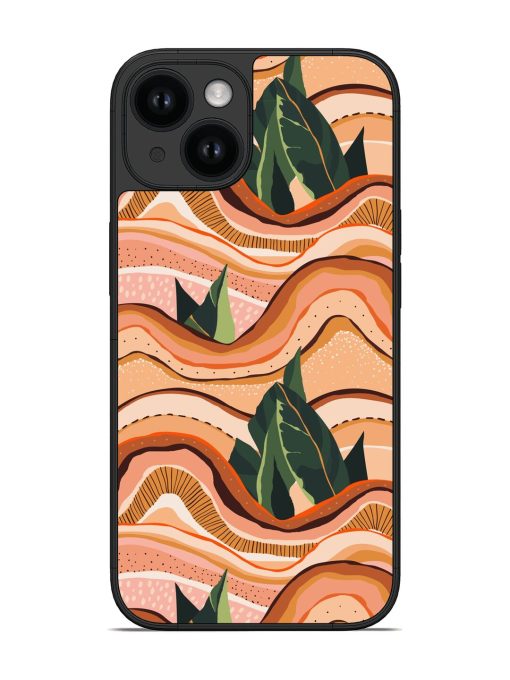 Trendy Landscape Pattern Glossy Soft Edge Case