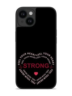 Feel Your Heart Strong Glossy Soft Edge Case