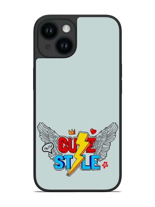 Cute Style Slogan Glossy Soft Edge Case
