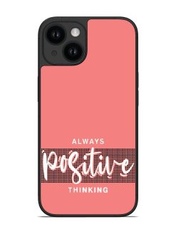 Always Positive Thinking Glossy Soft Edge Case