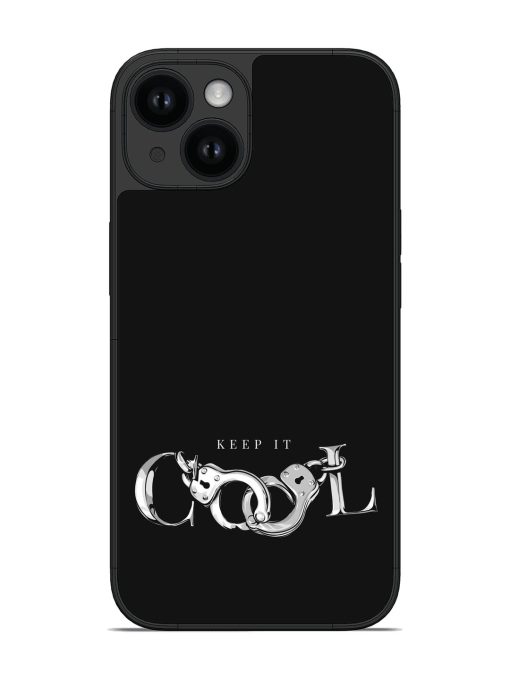 Keep Cool Slogan Glossy Soft Edge Case